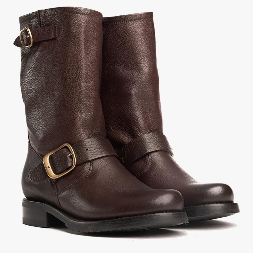 Frye Veronica Slouch Cognac Woman's Size 5 Boys Size 3